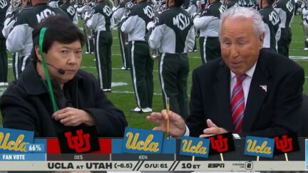 Ken Jeong stuns ESPN's College GameDay crew with wild shoutout