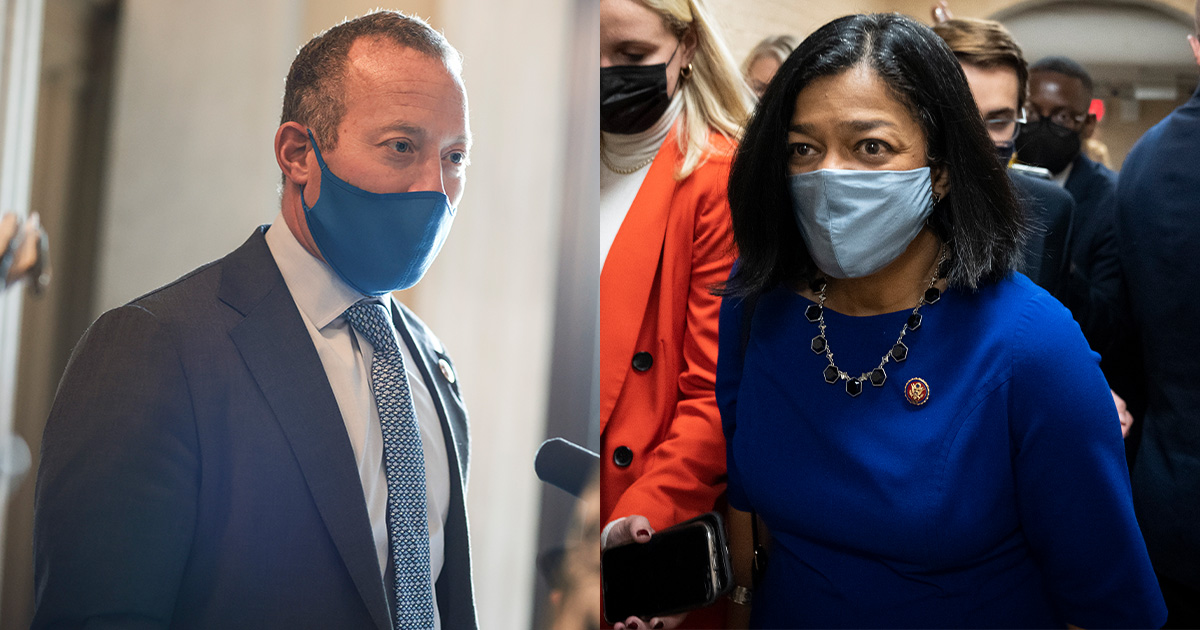Josh Gottheimer and Pramila Jayapal