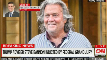 Adam Kinzinger Reacts to Bannon Indictment