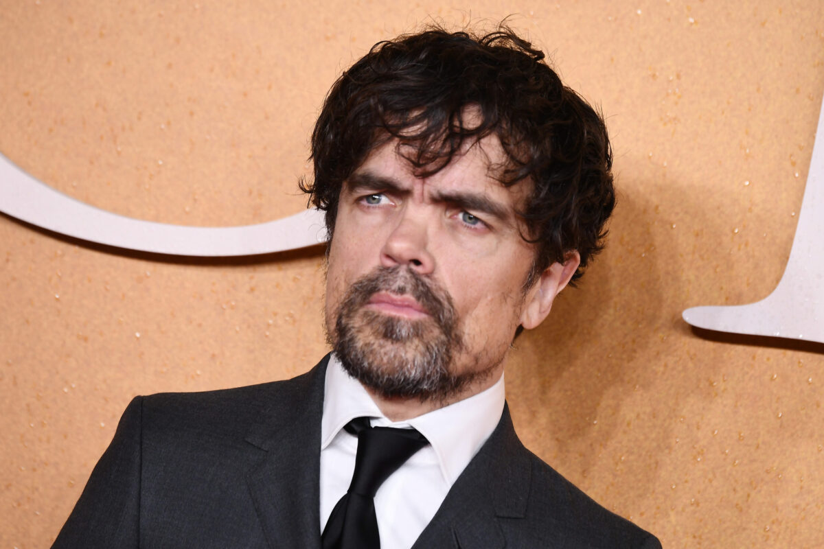 Peter Dinklage attends the UK Premiere of "CYRANO" at Odeon Luxe Leicester Square