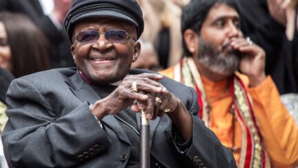 Nobel Peace Prize laureate and South African icon Archbishop Desmond Tutu