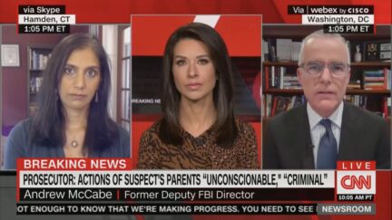 andrew McCabe discussing charges against james and jennifer crumbley