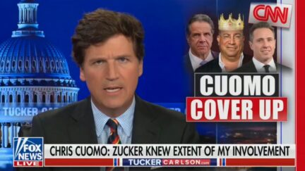 Tucker Carlson mocks Jeff Zucker and Chris Cuomo