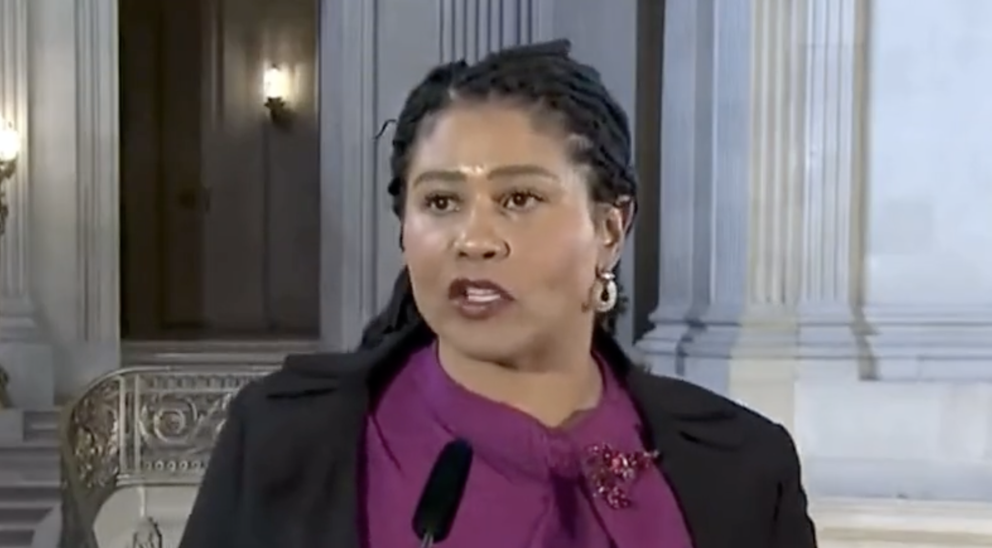 London Breed Calls for Crime Crackdown