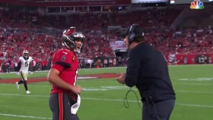 Tom Brady throws temper tantrum