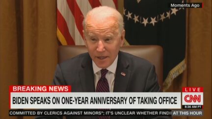 President Joe Biden on Jan. 20