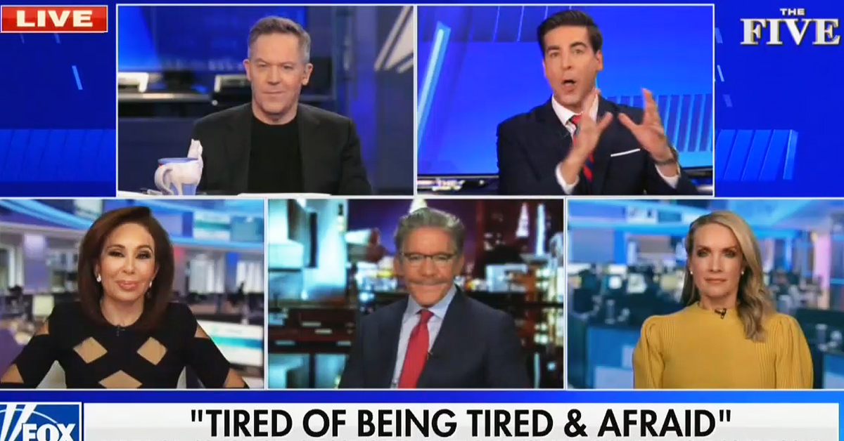 Jesse Watters Says Media Sells Fear