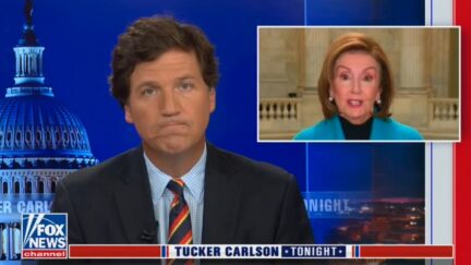 Tucker Carlson compares Nancy Pelosi to Michael Jackson