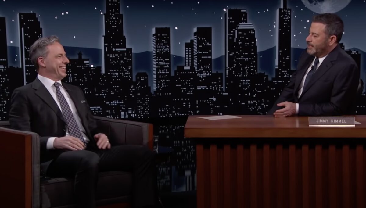 Jake Tapper defends Peter Doocy on Jimmy Kimmel