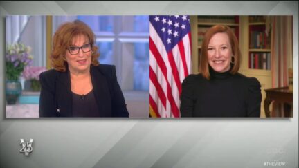 Behar and Psaki on The View on Jan. 21