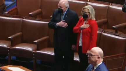 Dick and Liz Cheney attend January 6 address from Nancy Pelosi