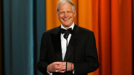 David Letterman at The First Annual Comedy Awards - Show