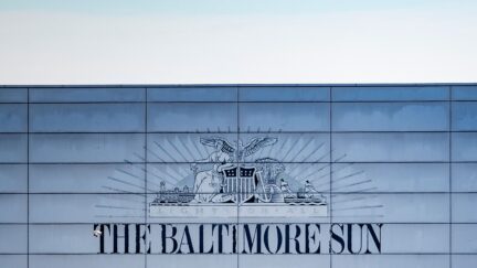 The Baltimore Sun building