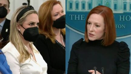 Jacqui Heinrich Jen Psaki split image 2-8