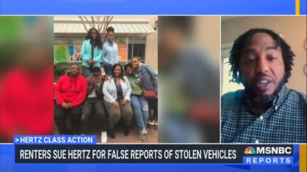 Julius Burnside on MSNBC on Feb. 10