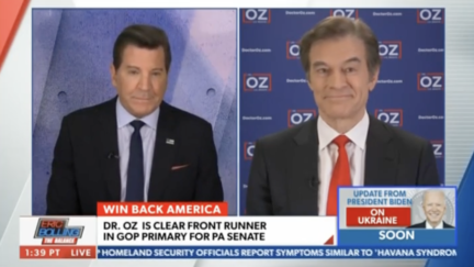 Dr. Oz Tells Eric Bolling China Should Pay 'Reparations'