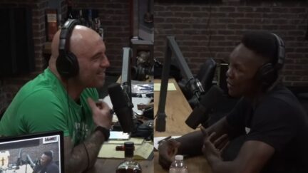 Israel Adesanya defends Joe Rogan