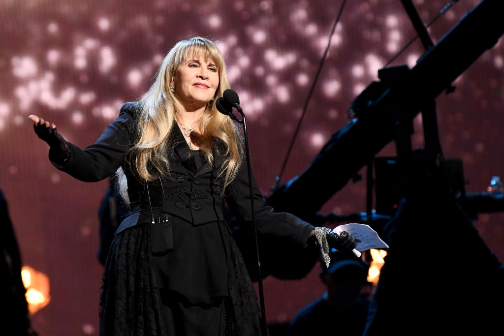Stevie Nicks at 2019 Rock & Roll Hall of Fame Induction