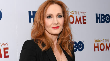 J.K. Rowling attends HBO's 