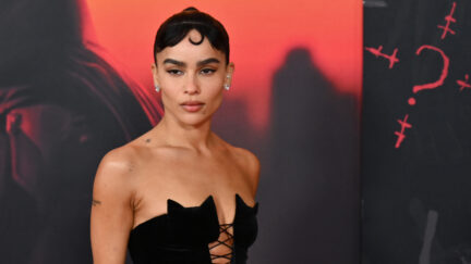Zoë Kravitz arrives for 