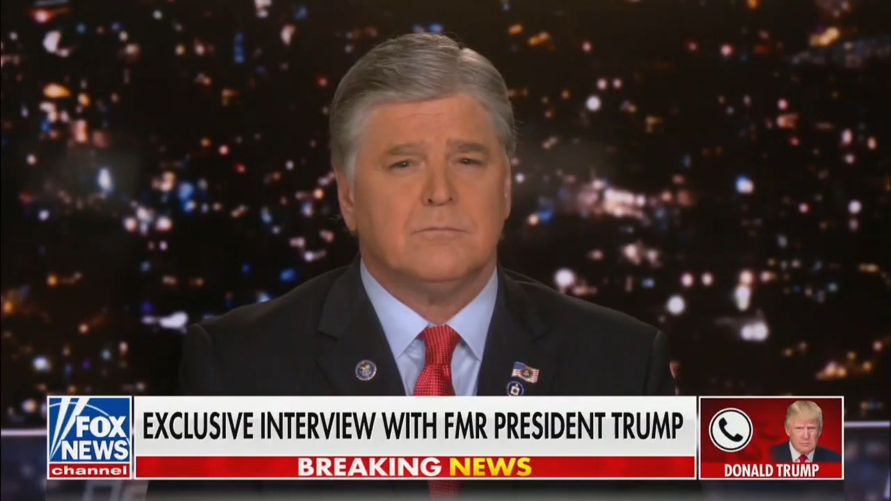 Trump interview on Hannity