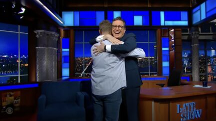 Stephen Colbert Gives Impassioned Goodbye to Outgoing Showrunner and New CNN Boss Chris Licht