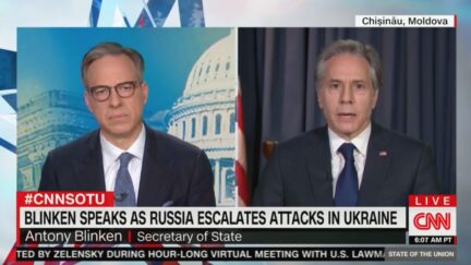 Jake Tapper, Antony Blinken