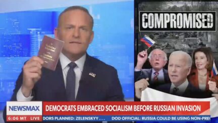 Newsmax's Grant Stinchfield claims Dems want Russian victory in Ukraine