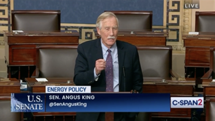 Angus King: 'Supply and Demand' to Blame for Gas Prices