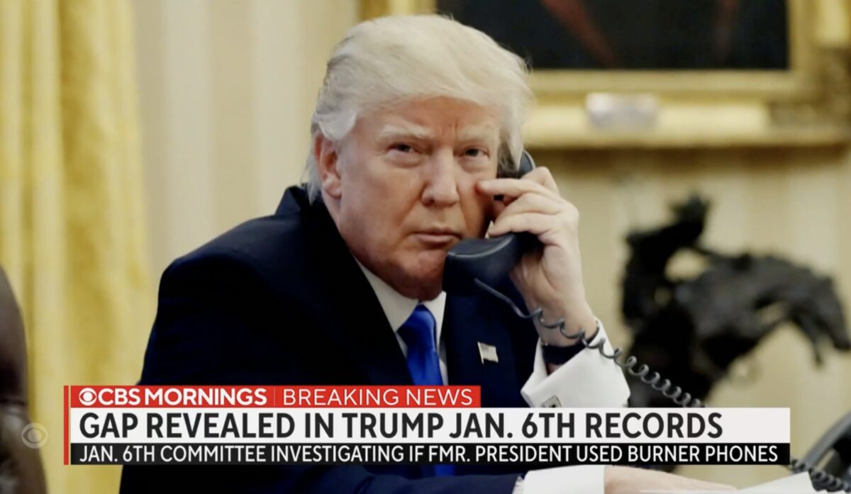 Did Trump Use Burner Phones?