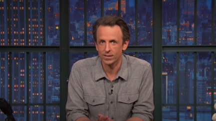 Seth Meyers Say His Kids Wearing Mask is 