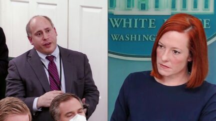 Andrew Feinberg asks Jen Psaki about white supremacists
