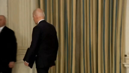 Biden Leaves Presser Without Taking Questions