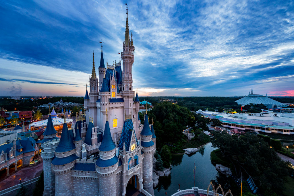 Cinderella's Castle at the Magic Kingdom