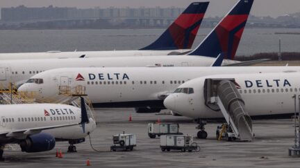 Delta Airlines planes