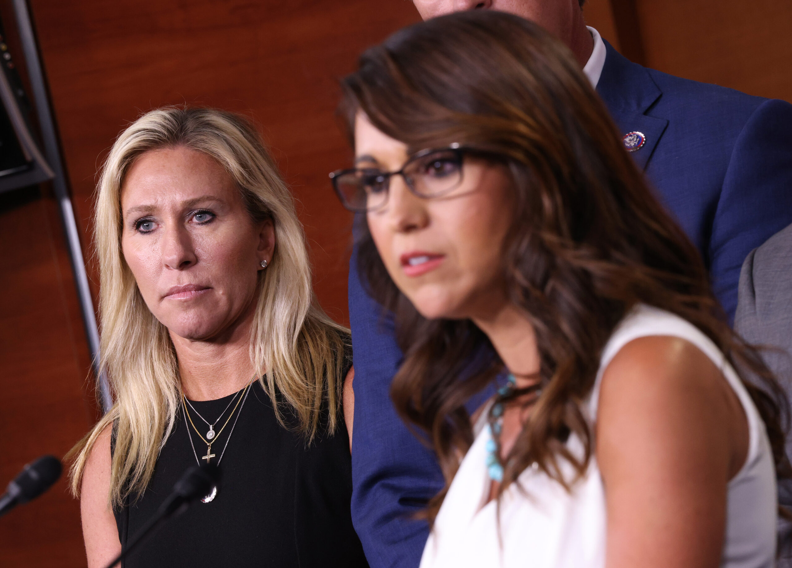 Marjorie Taylor Greene and Lauren Boebert