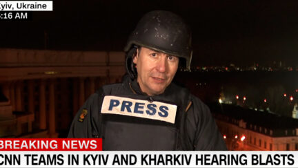 Matthew Chance CNN Kyiv Explosions