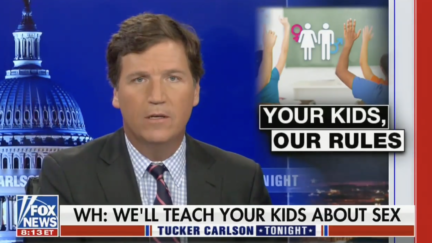 Tucker Carlson: Dads Should 'Thrash' Teachers Over Sex Talk