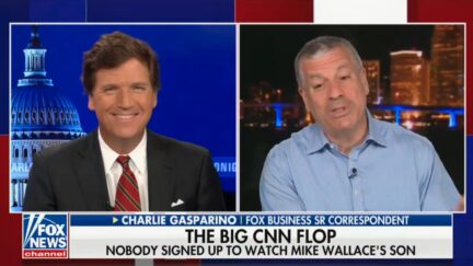 Tucker Carlson and Charlie Gasparino