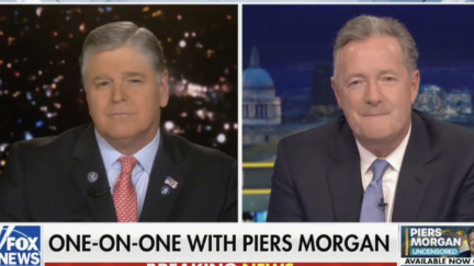 Piers Morgan Talks to Sean Hannity About Past Gun Control Coverage