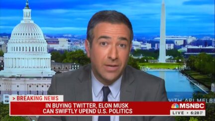 Ari Melber freaks out over Musk taking over Twitter on April 25