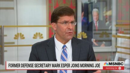 Mark Esper on May 10