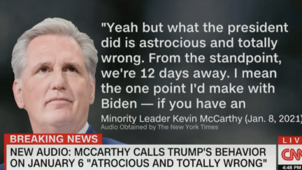 Kevin McCarthy Blasted Trump as 'Atrocious' and 'Wrong'