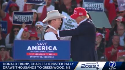 Donald Trump and Charles Herbster