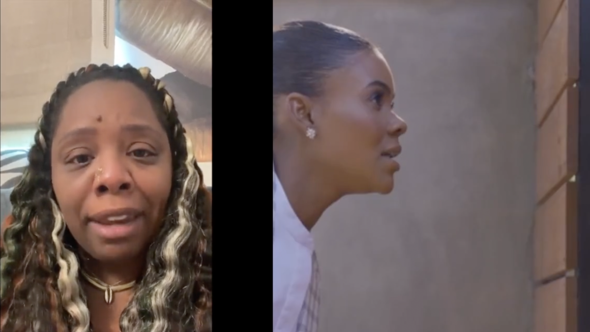 Candace Owens Shows Up at BLM Co-Founder's House