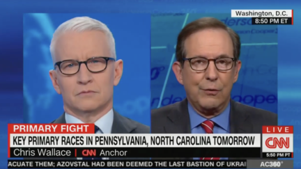 Chris Wallace Appears on AC360, Takes a Swipe at Trump