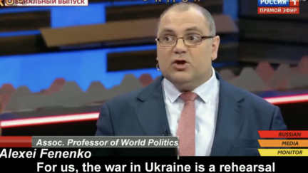 Russian State TV: Ukraine 'Rehearsal' For War Against NATO