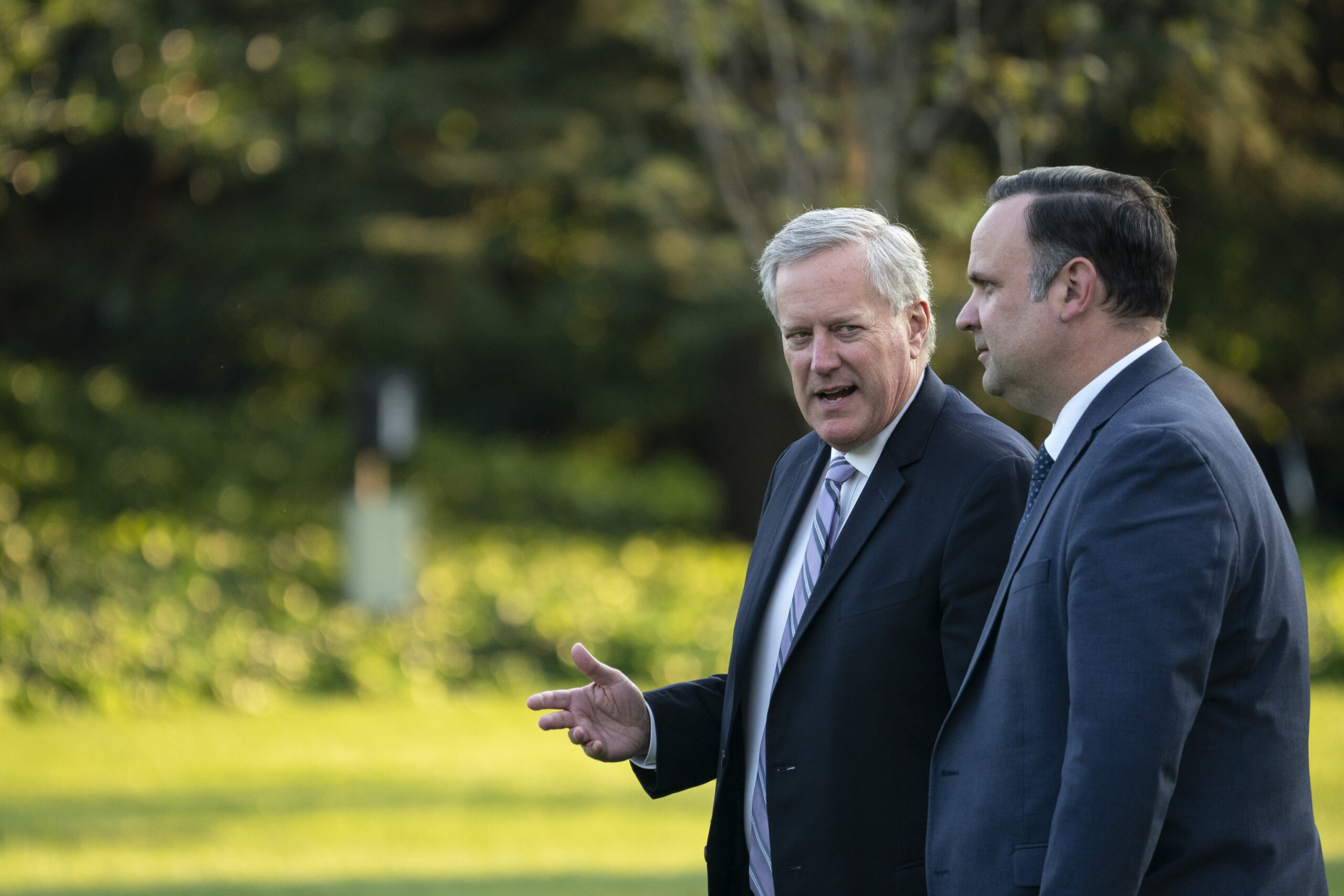 Mark Meadows and Dan Scavino