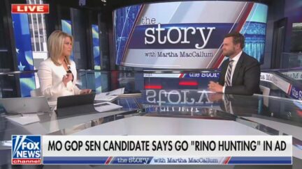 Martha MacCallum and JD Vance