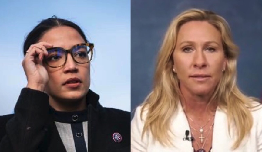 AOC Shreds Marjorie Greene for Accusing Her of Insurrection